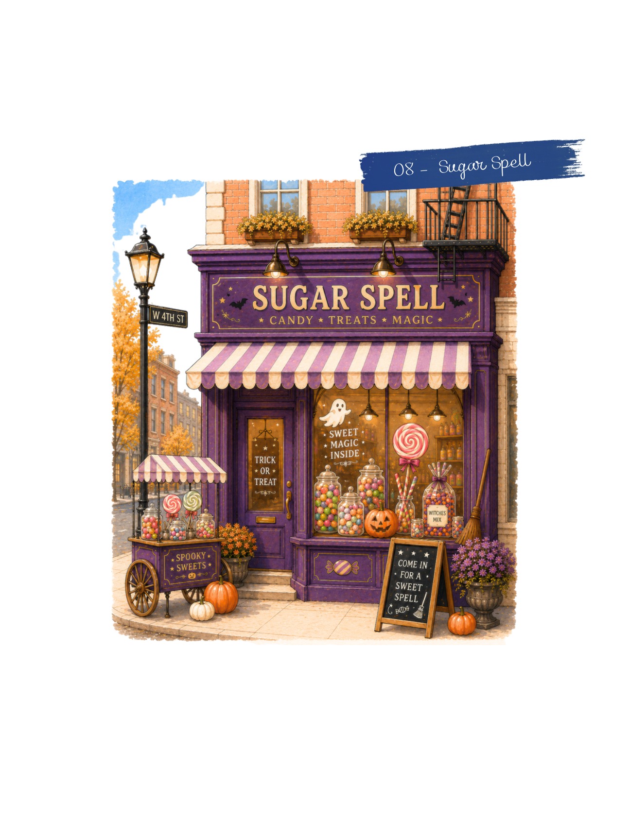 New York Little Shops Collection — Color reference